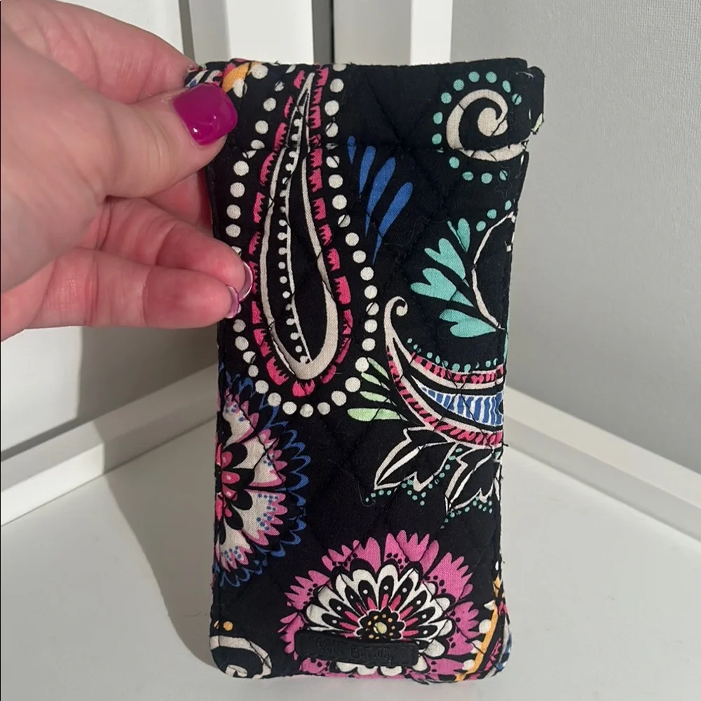 Vera Bradley Multicolor Paisley Eye glasses Cover